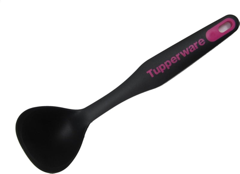TUPPERWARE D172 Top Diving Spoon Small Pink / Black
